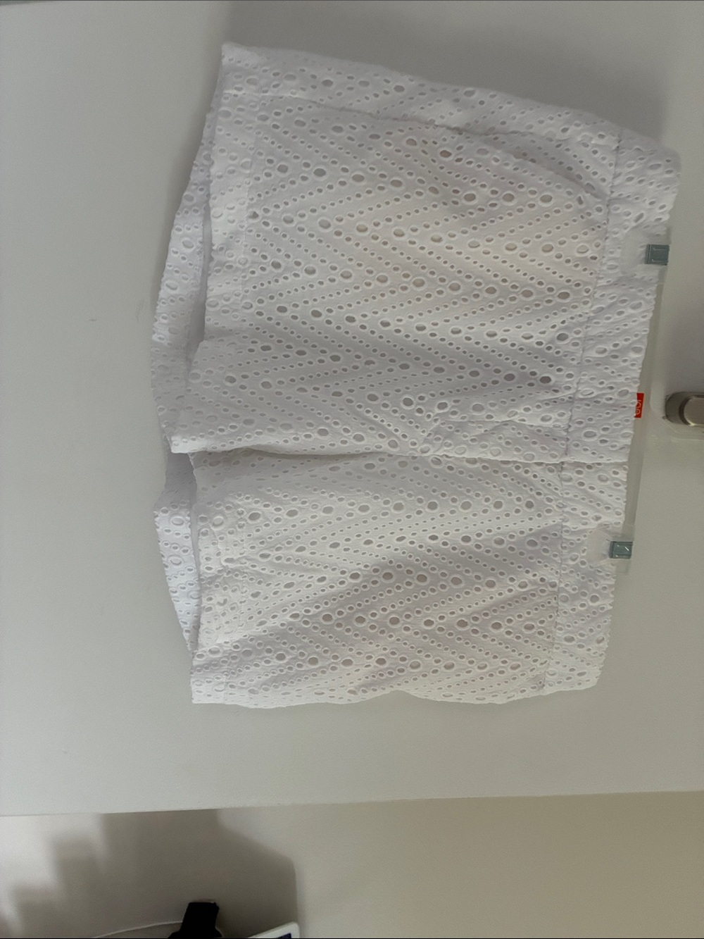 Saint Tropez West White Eyelet Skort